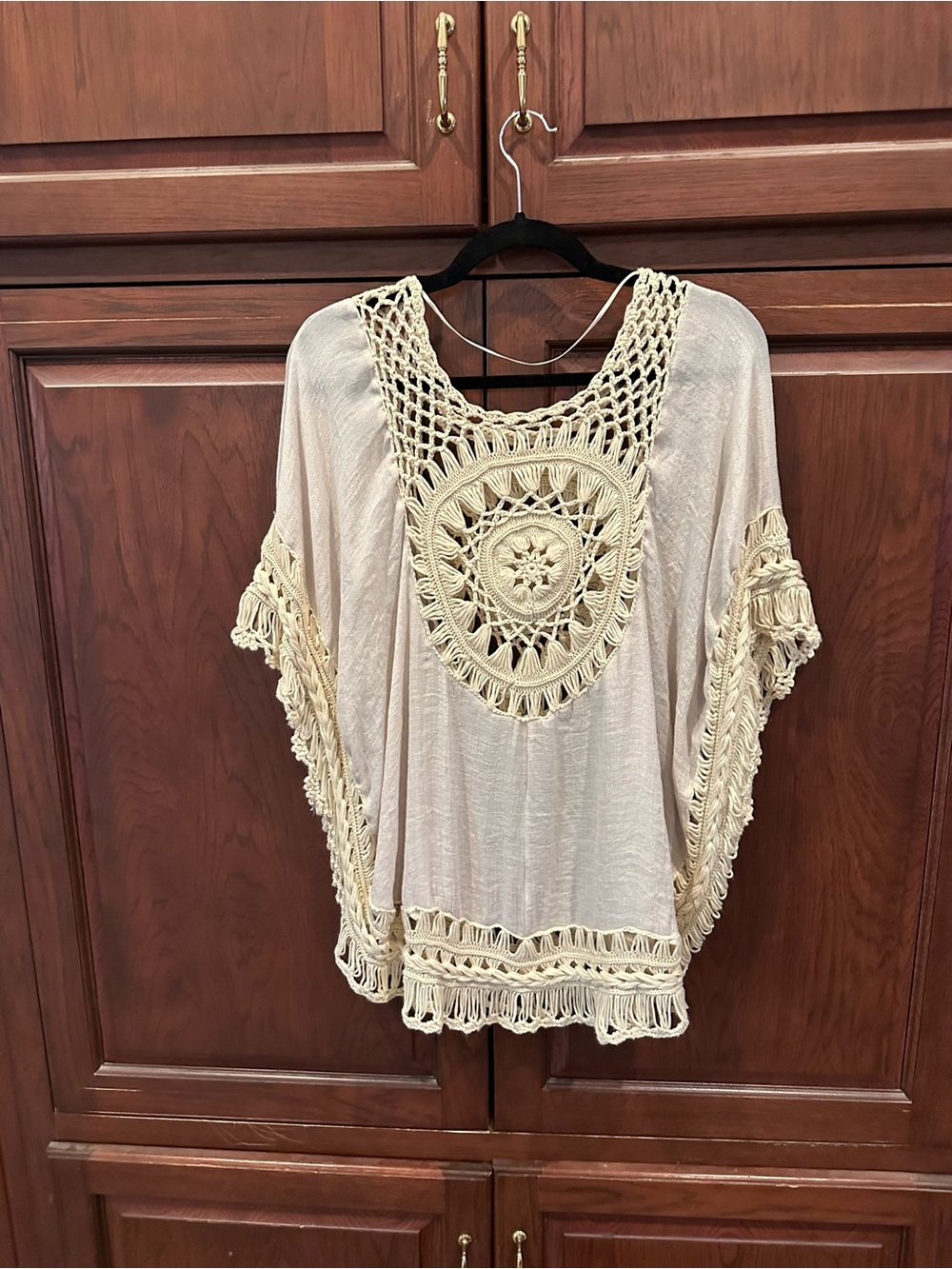 Poncho/swim cover sz M